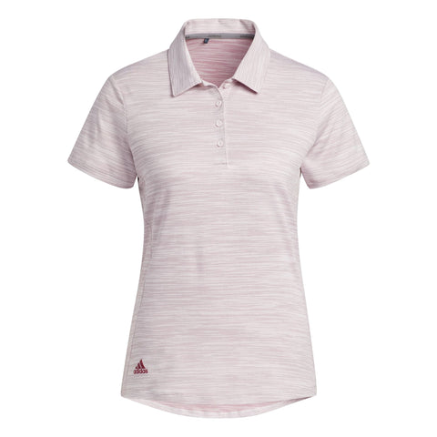 W Polo Spacedye Almost Pink/Legacy Burgundy