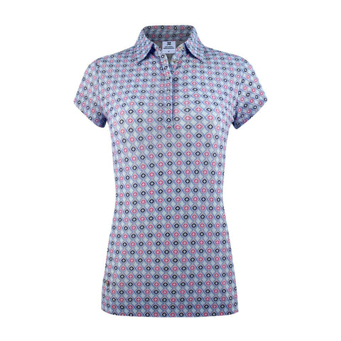 Polo SS W Sue Mesh Cap Breeze