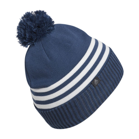 Beanie Font Blau/Weiß
