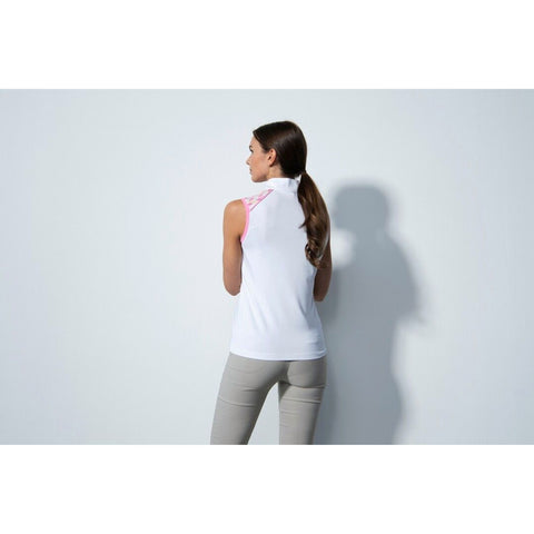 Perugia Sleeveless Half Neck Shirt
