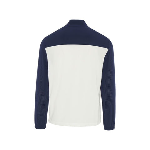 1/4-Zip Lightweight Colour Block Wind-Sweater