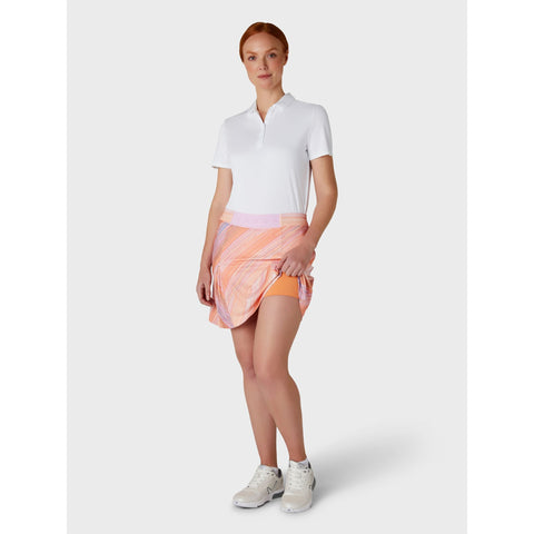 Striped Pleated Skort