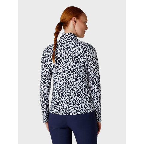 Two Toned Geo Printed Shirt