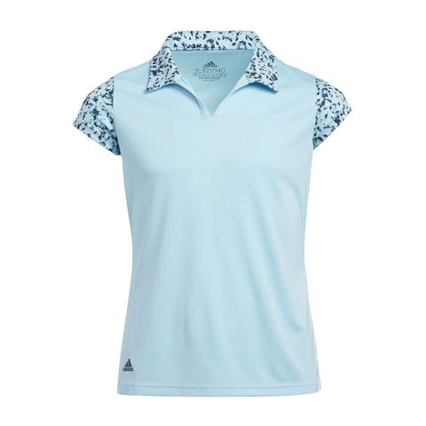 Floral Print Poloshirt