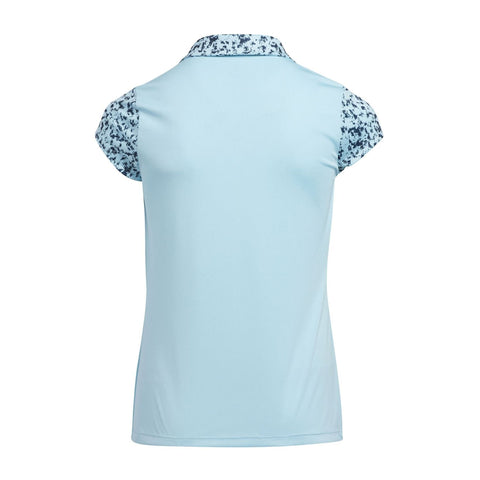 Floral Print Poloshirt