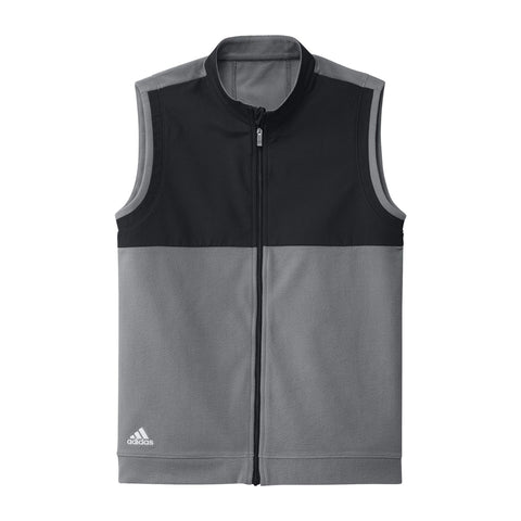 Jr. Fleece Gilet Grau/Schwarz J140