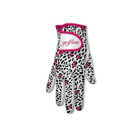 W Golfhandschuh Pink Leopard Damen LH S