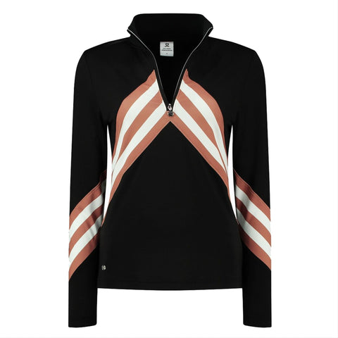 Bari Half Neck Longsleeve Polo