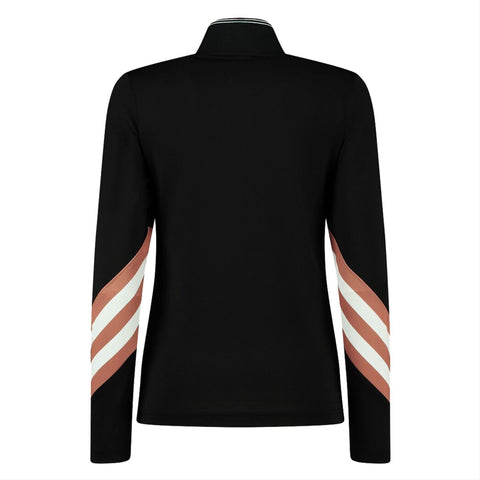 Bari Half Neck Longsleeve Polo