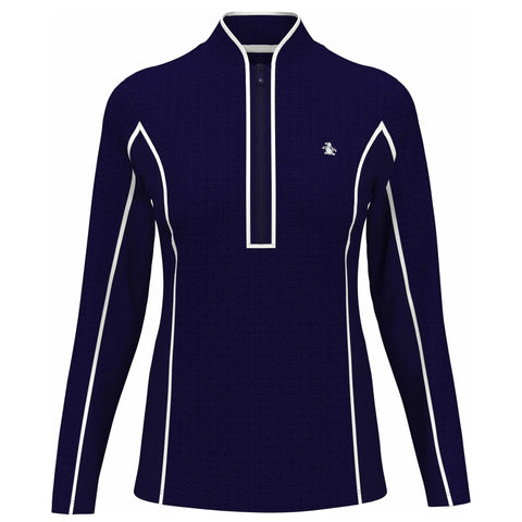 Longsleeve Textrured 1/4 Zip Sweater