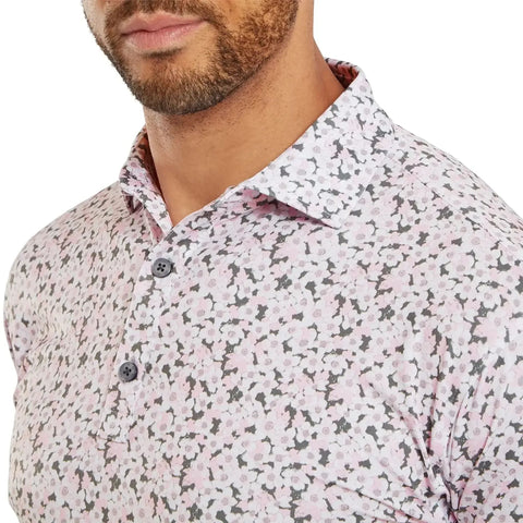 Primrose Print Lisle Poloshirt