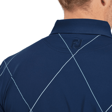 Raker Print Lisle Poloshirt