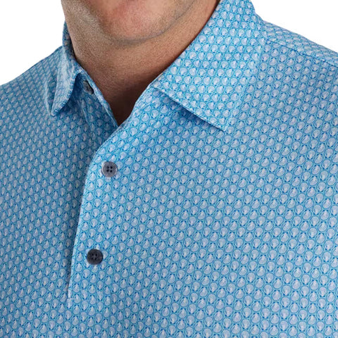 Shell Foulard Lisle Poloshirt
