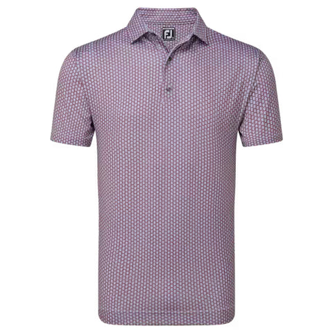 Shell Foulard Lisle Poloshirt