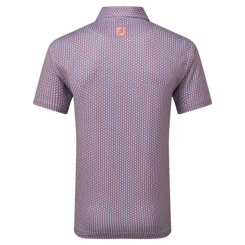 Shell Foulard Lisle Poloshirt