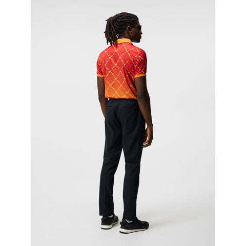 Tour Tech Reg Fit Print Poloshirt