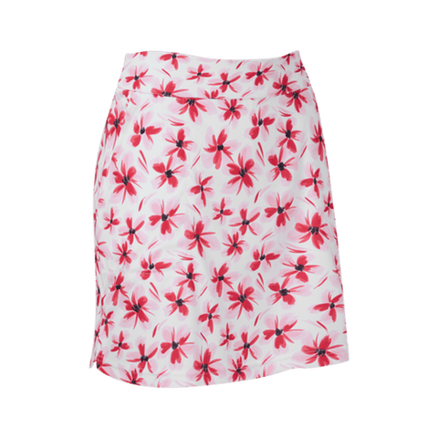 Floral Print Knit Skort