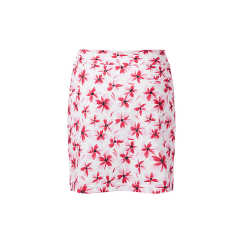 Floral Print Knit Skort