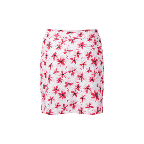 Floral Print Knit Skort