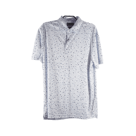 Ditsy Print Golfpolo