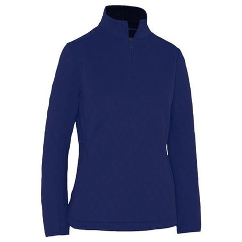 Quilted Fleece Damen Peacoat S