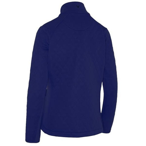 Quilted Fleece Damen Peacoat S