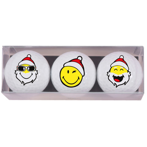 Smiley X-Mas (3 Bälle) X1