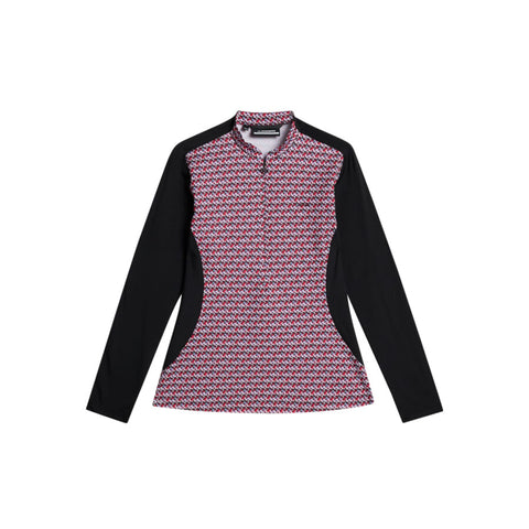 Marilyn Half Zip Mid Layer Damen Schwarz