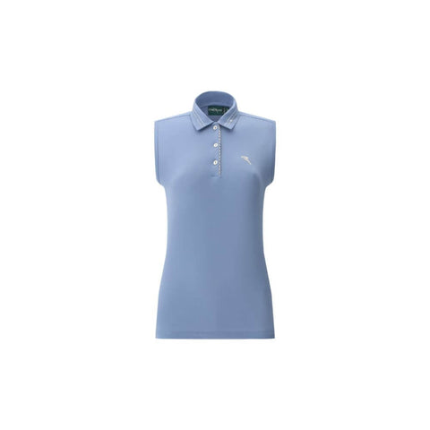 Amabel Damen Polo Blau D-34 (I-40)