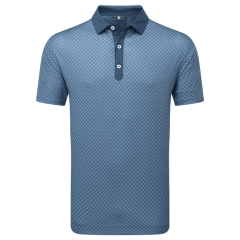 Checker Jacquard Polo