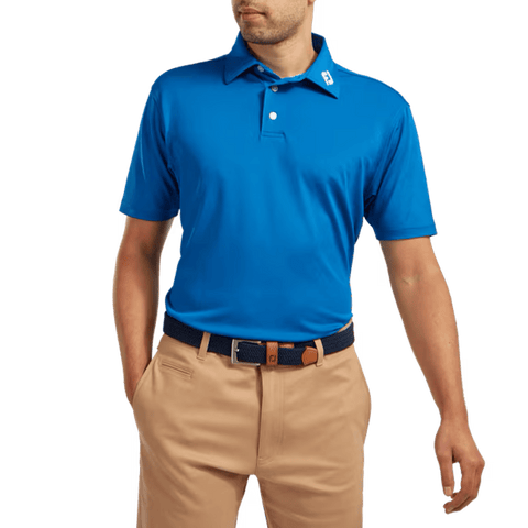 M Stretch Pique SS Polo Purple