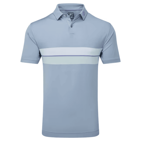 Double Chest Band Pique Polo