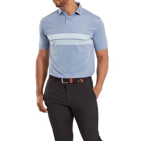 Double Chest Band Pique Polo