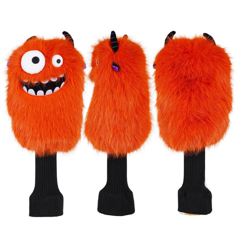 Orange Monster Driver Headcover