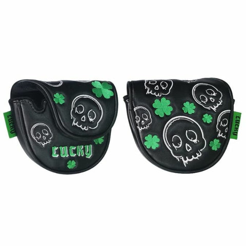Lucky Skull Mallet Putter Headcover