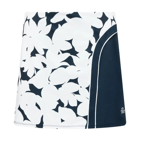 Riviera Floral 16" Blocked Skort
