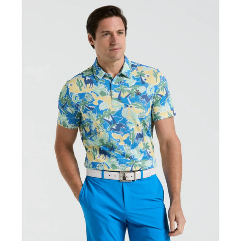 Ibiza Earl Print Polo