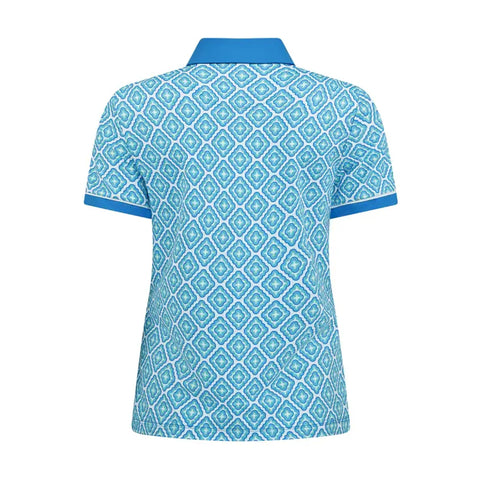 Regular Length Printed Polo