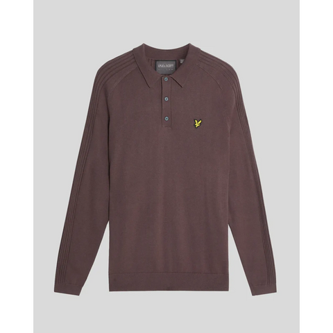 Golf Long Sleeve Knitted Polo