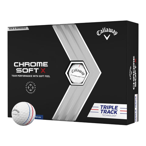Chrome Soft X 2022 Golfbälle
