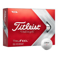 Titleist TruFeel Golfbälle in roter Verpackung mit weißen Golfbällen