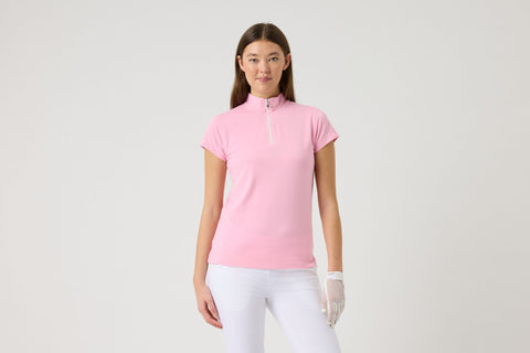 Kim Cap Sleeve Polo Damen