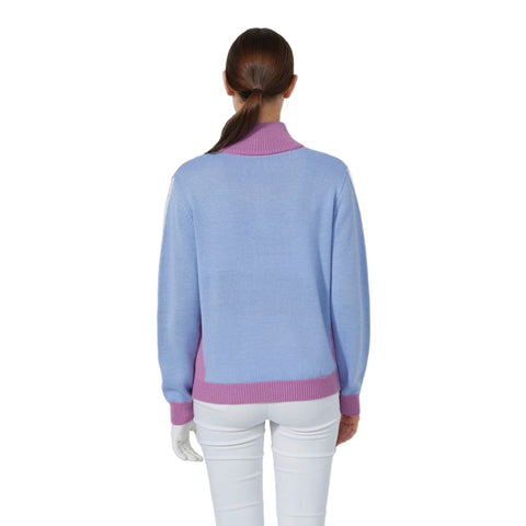 Multi-Striped Pullover Damen