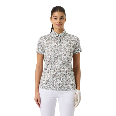 Dull Printed Poloshirt Damen