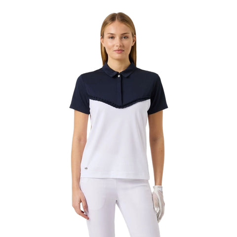 Yoke Polohemd Damen