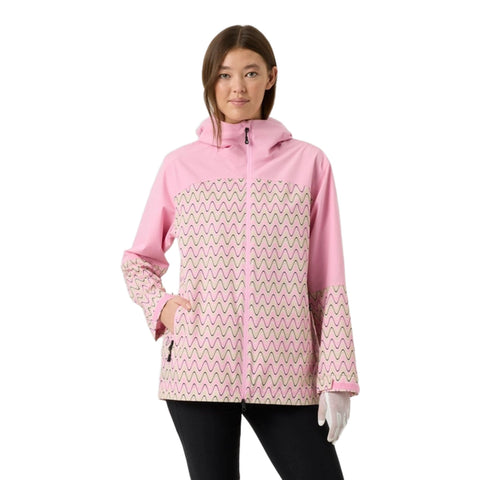 Faenza Print Regenjacke Damen
