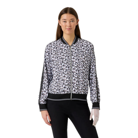 Leoparden Bomberjacke Damen