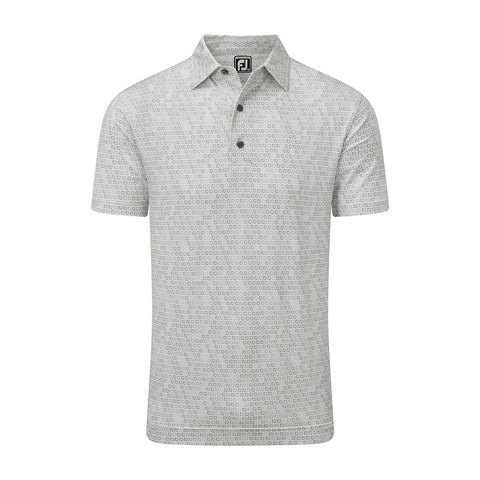 Digital Camo Print Lisle Polo Herren