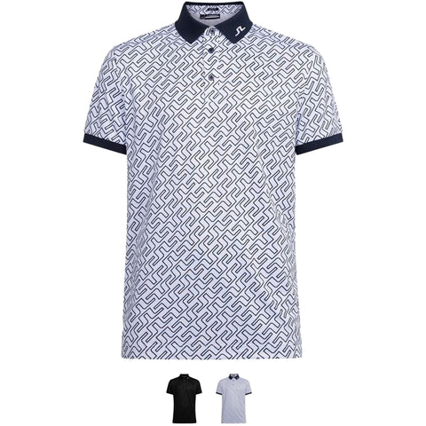 Tour Tech Print Polo Herren
