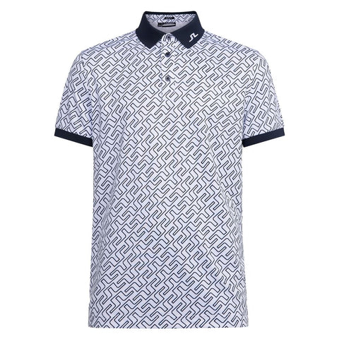 Tour Tech Print Polo Herren